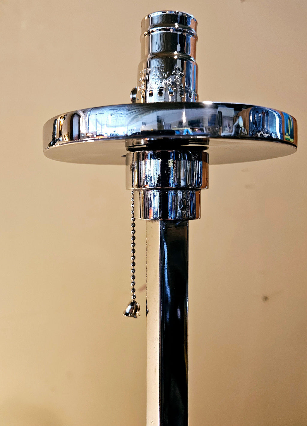 Jules Bouy True Art Deco Skyscraper Pair of Floor Lamps