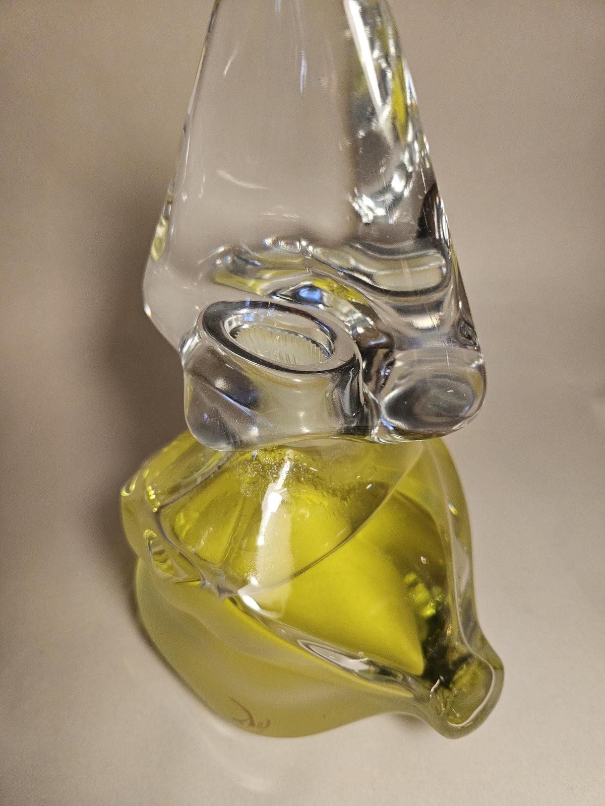 Giant Factice Dummy Salvador Dali Lips Nose Perfume Bottle 8 Inches high!