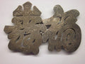 Chinese Export Silver Buckle Signed c. 1890