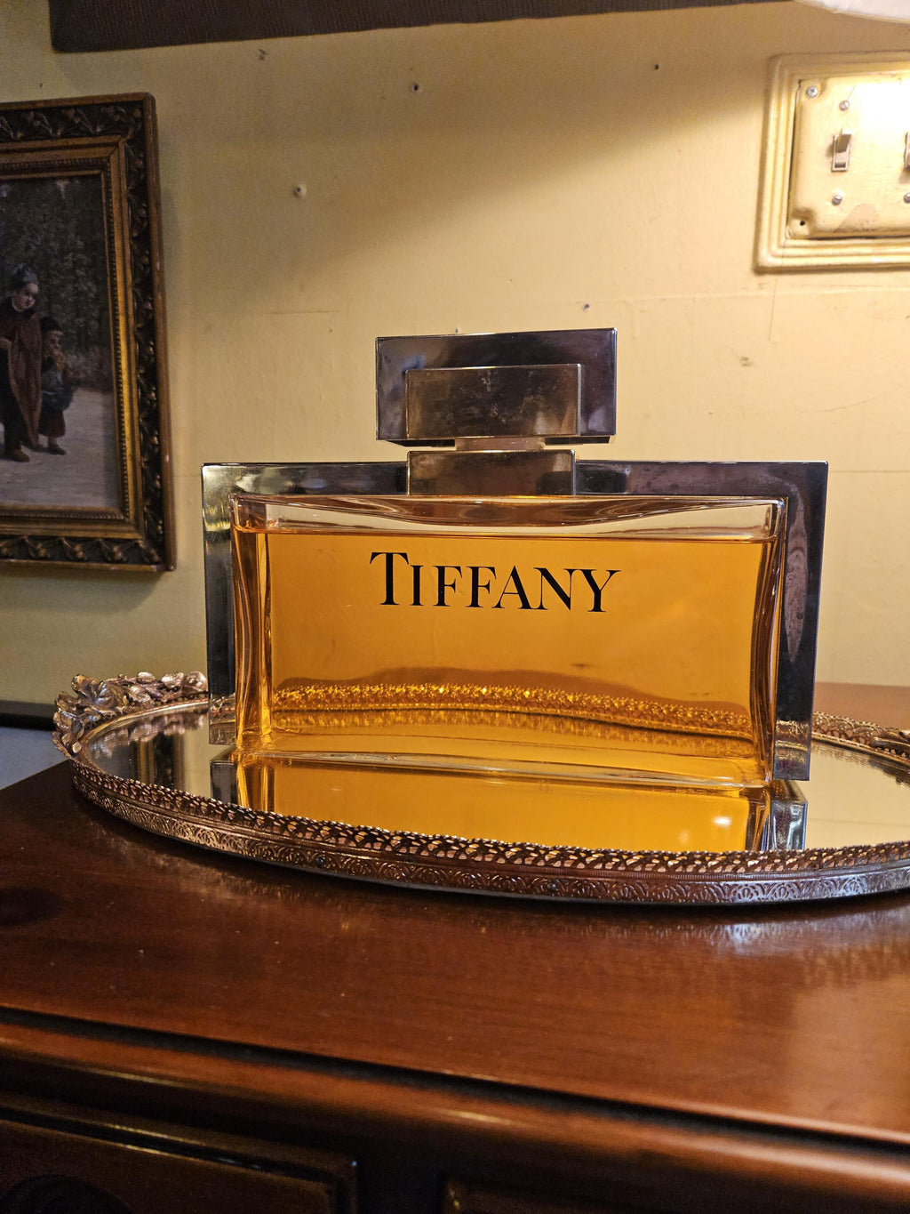 Vintage Tiffany Large Factice Dummy Perfume Bottle