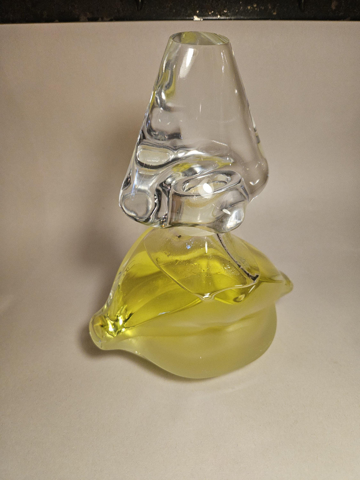 Giant Factice Dummy Salvador Dali Lips Nose Perfume Bottle 8 Inches high!