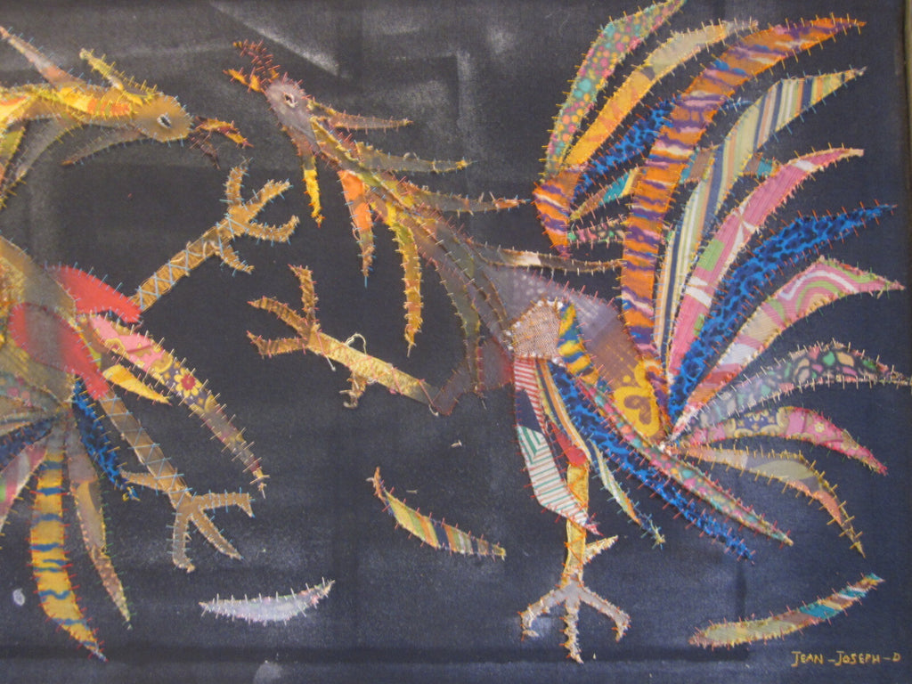 Haitian Voodoo Flag by Jean Baptiste Jean Joseph