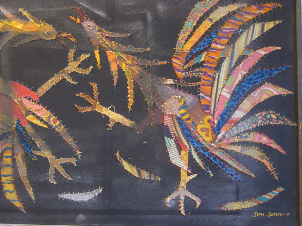 Haitian Voodoo Flag by Jean Baptiste Jean Joseph