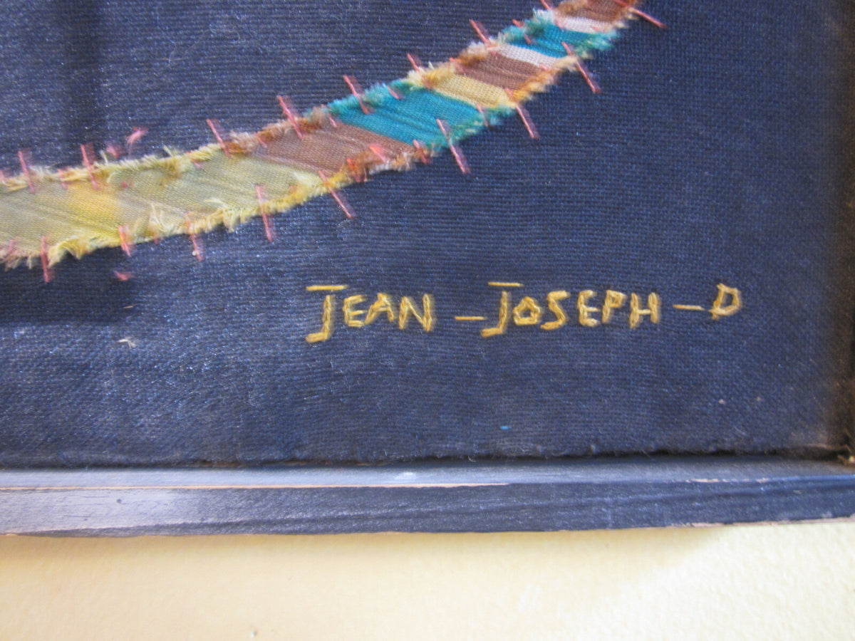 Haitian Voodoo Flag by Jean Baptiste Jean Joseph