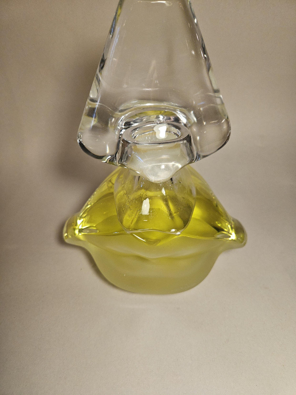 Giant Factice Dummy Salvador Dali Lips Nose Perfume Bottle 8 Inches high!