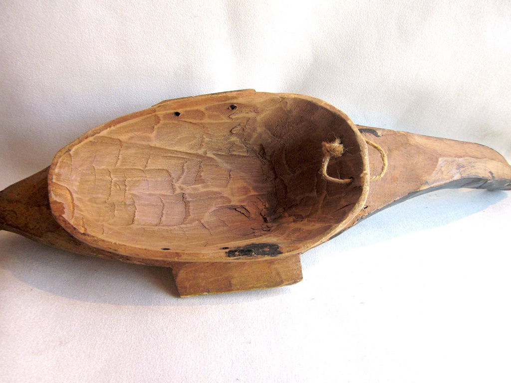 Vintage Baule Portrait Mask, West African Wood Carving, Tribal Art