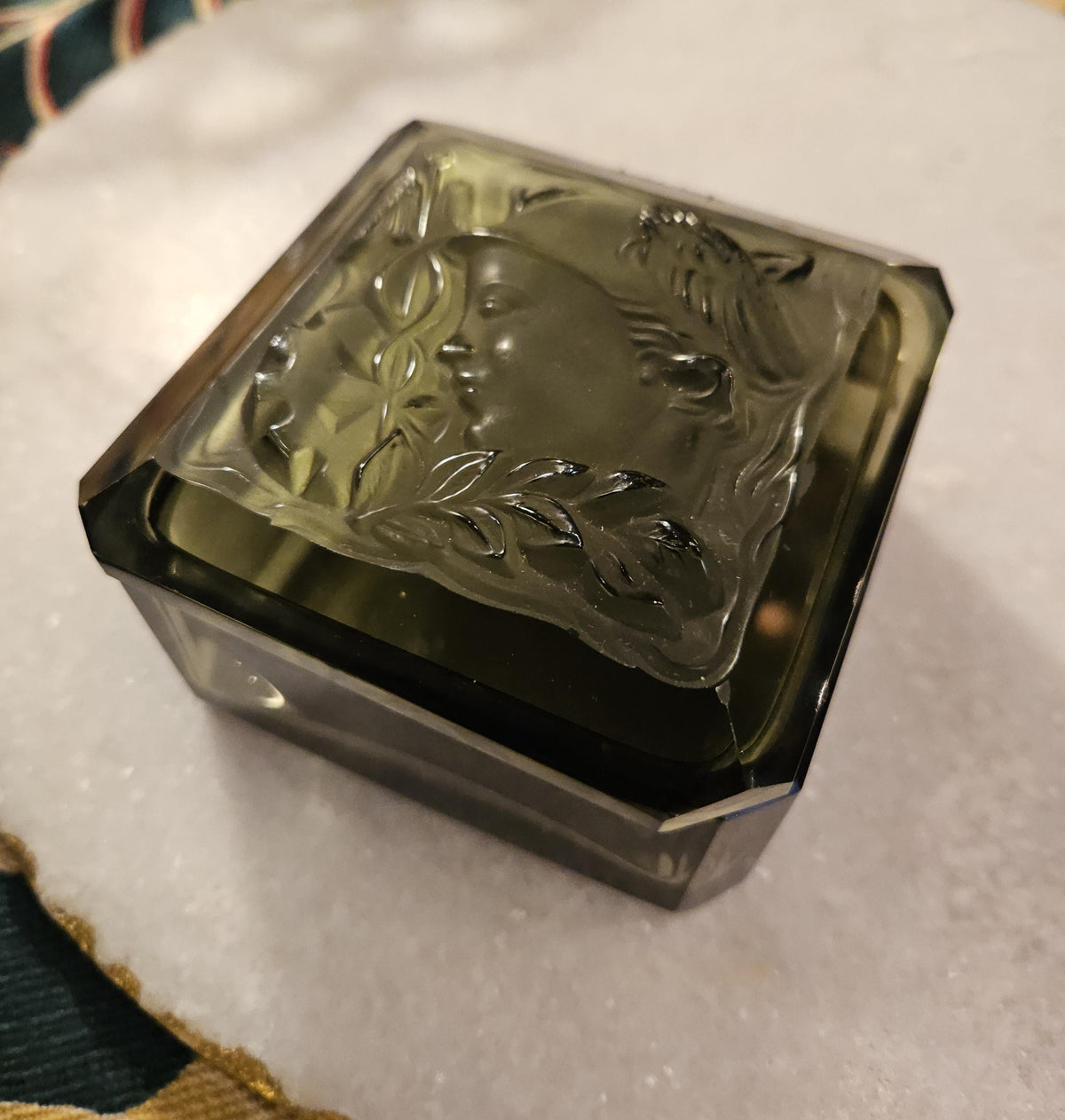 Vintage Art Deco Rudolf Hlousek Trinket Box Hermes