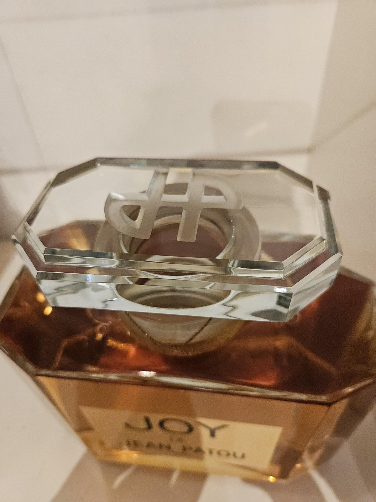 Vintage Joy De Jean Patou Large Factice "dummy" Store Display Bottle