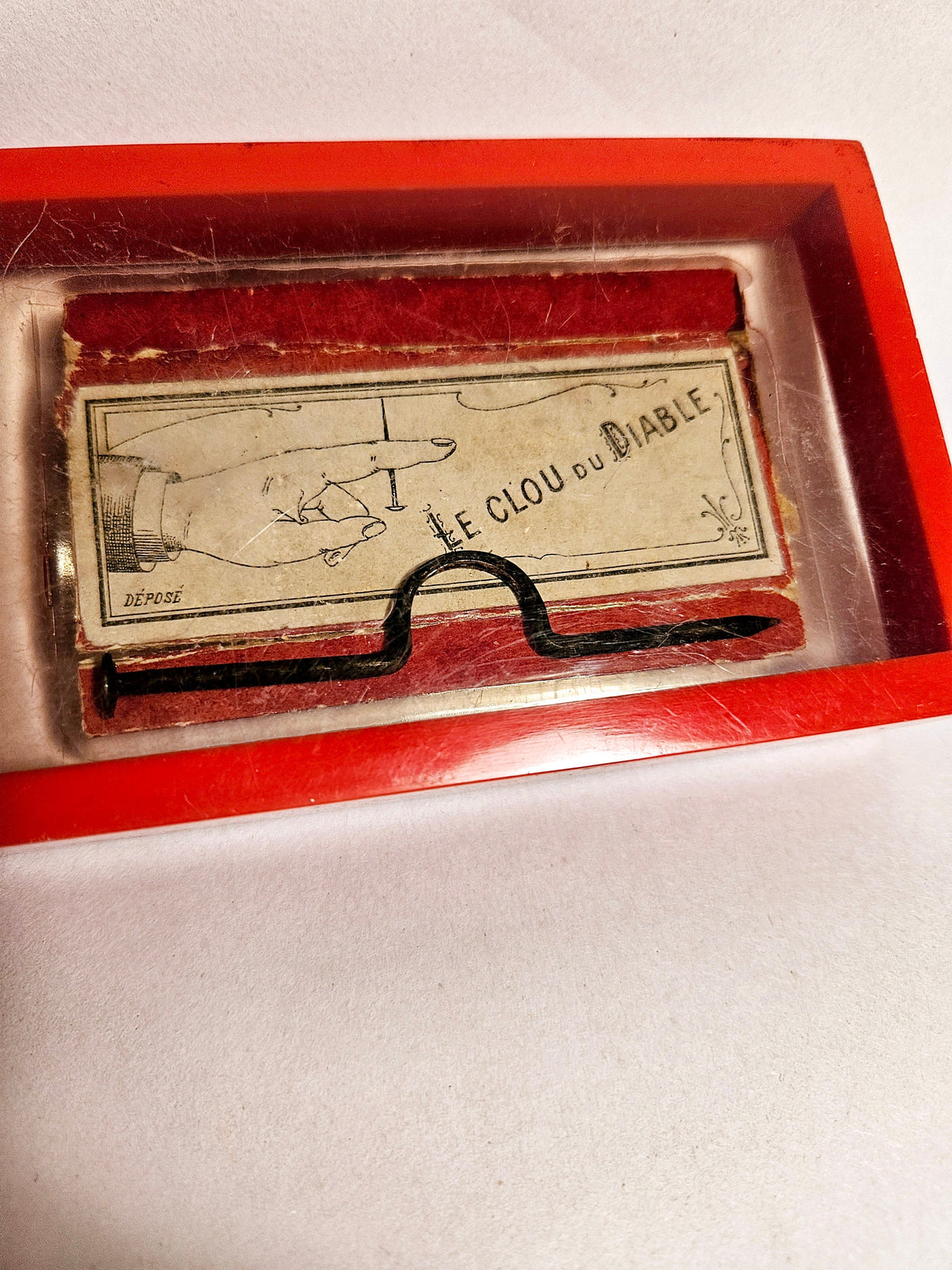 Vintage 19th century French Magic Trick Devils Claw