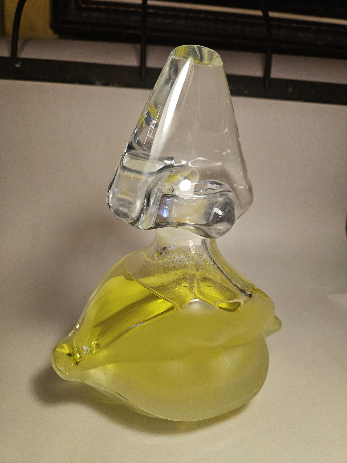Giant Factice Dummy Salvador Dali Lips Nose Perfume Bottle 8 Inches high!