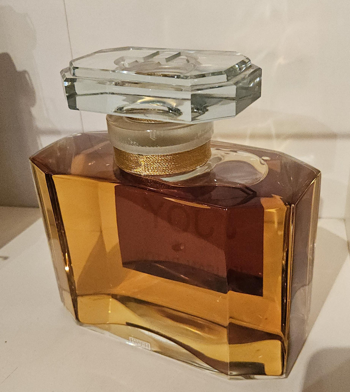 Vintage Joy De Jean Patou Large Factice "dummy" Store Display Bottle