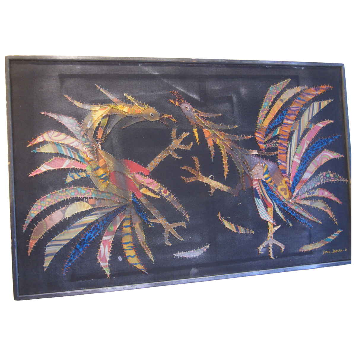 Haitian Voodoo Flag by Jean Baptiste Jean Joseph